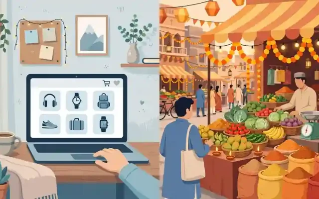 23 online shopping vs local stores festivals final